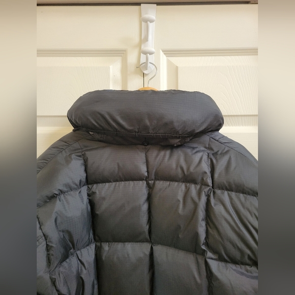 Down mid-length coat - Picture 4 of 8